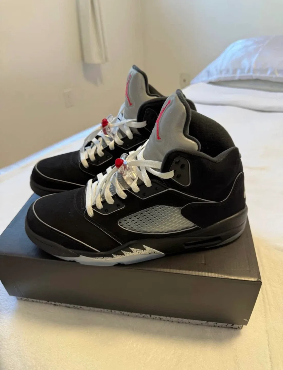 jordan 5 'black metallic