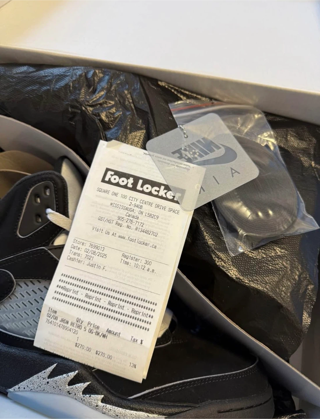 jordan 5 'black metallic - photo 2