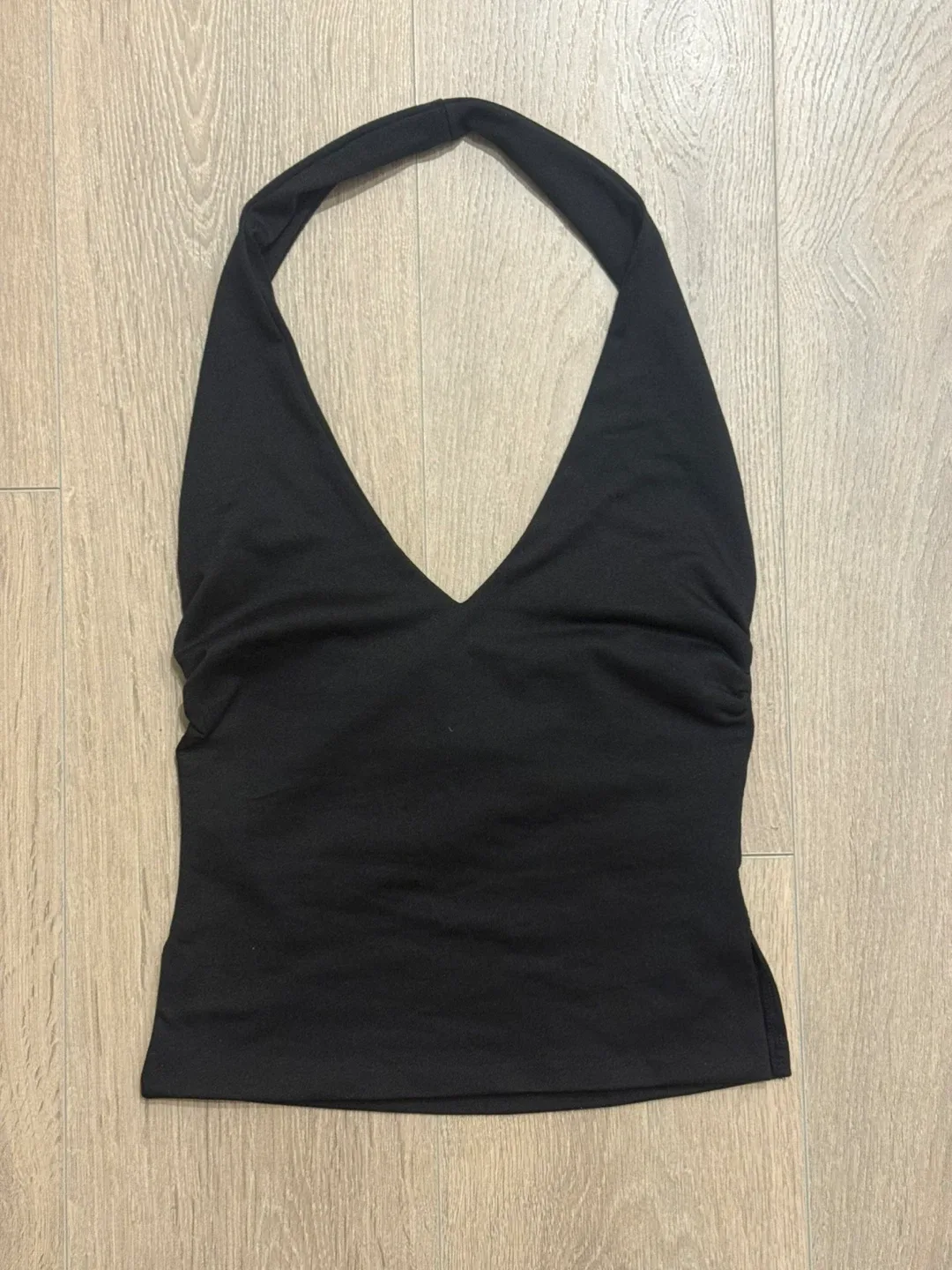 Black Halter Top XS image indicator(2)