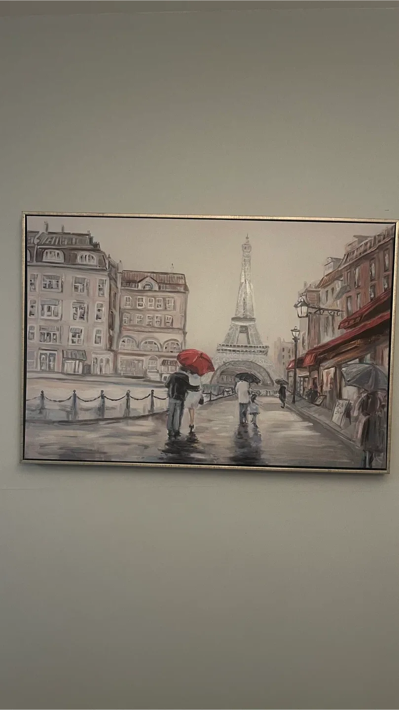 Eiffel Tower Painting  #Cleanout