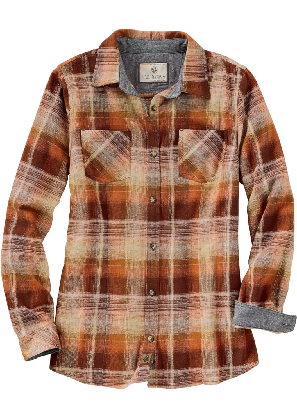 NEW! Legendary Whitetails Women's Flannel Cottage Escape Shirt