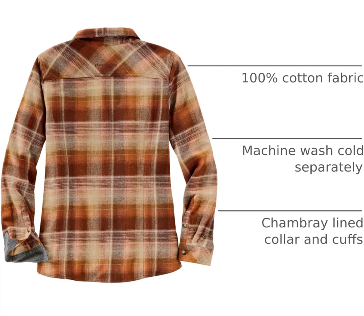 NEW! Legendary Whitetails Women's Flannel Cottage Escape Shirt - photo 4