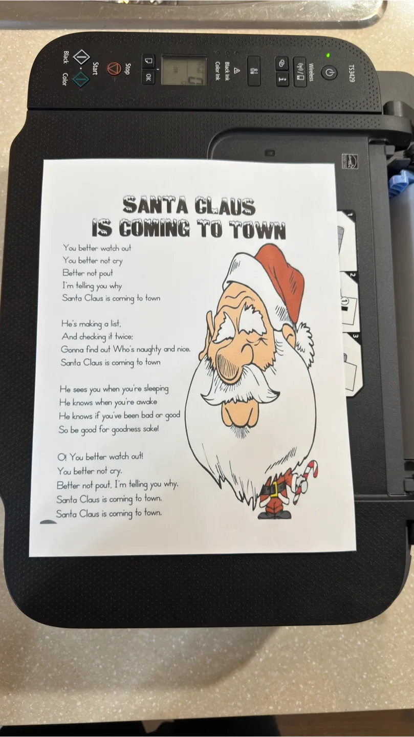 Canon PIXMA TS3429 Printer image indicator(4)