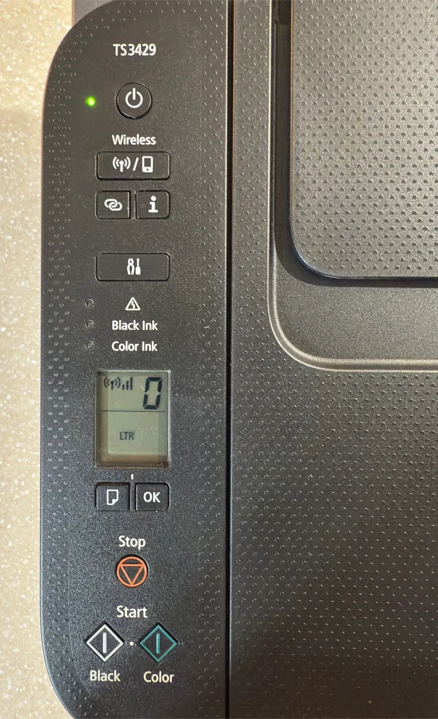 Canon PIXMA TS3429 Printer image indicator(3)