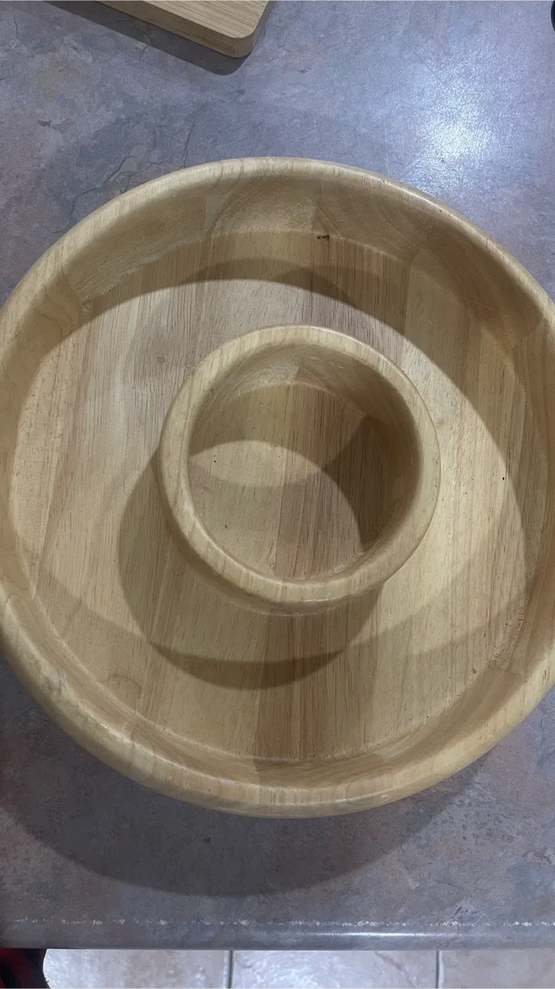 Studio Nova Thailand Wooden Serving Bowl  #Cleanout