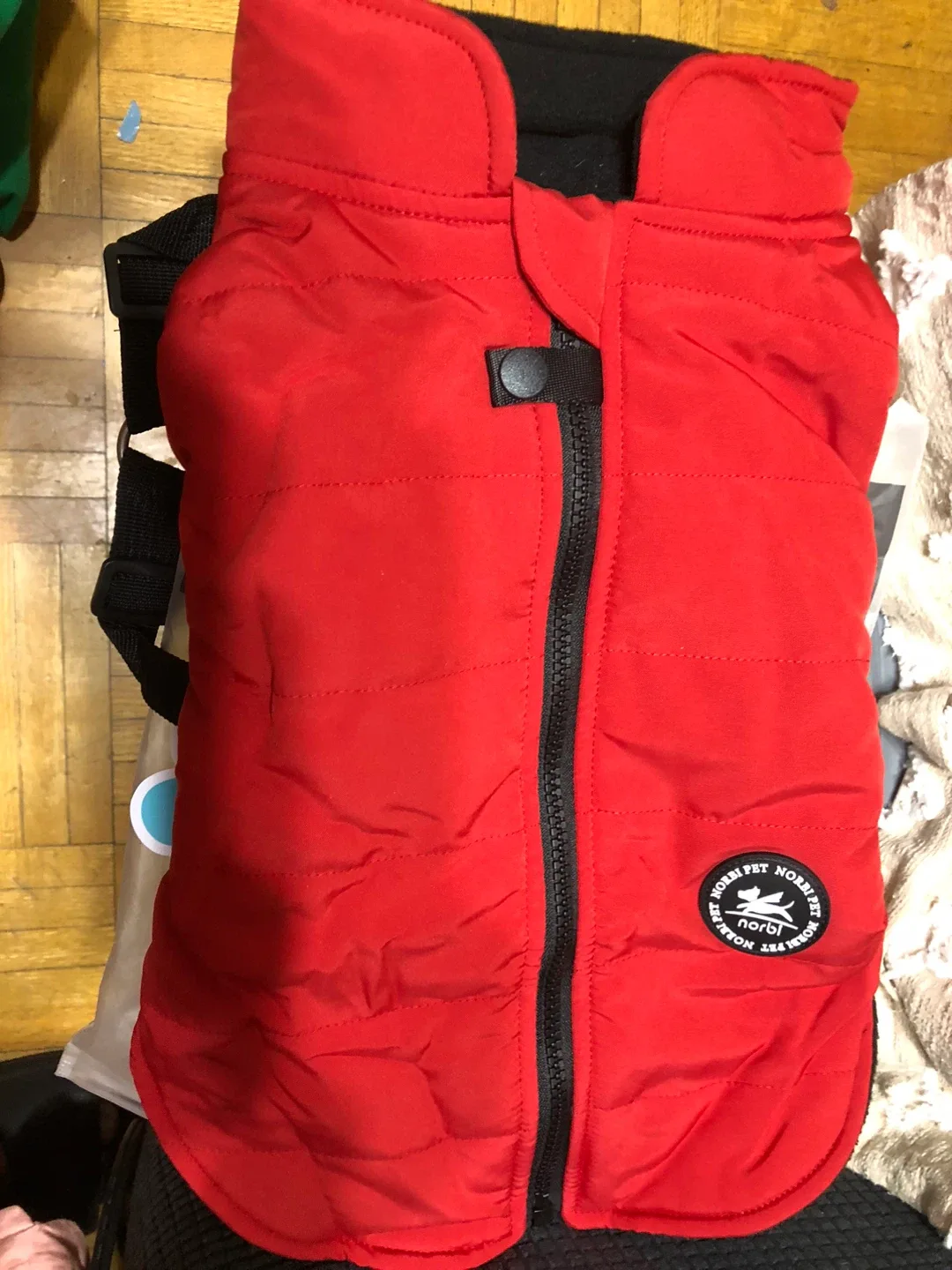 NORBI Pet Winter Coat - Red