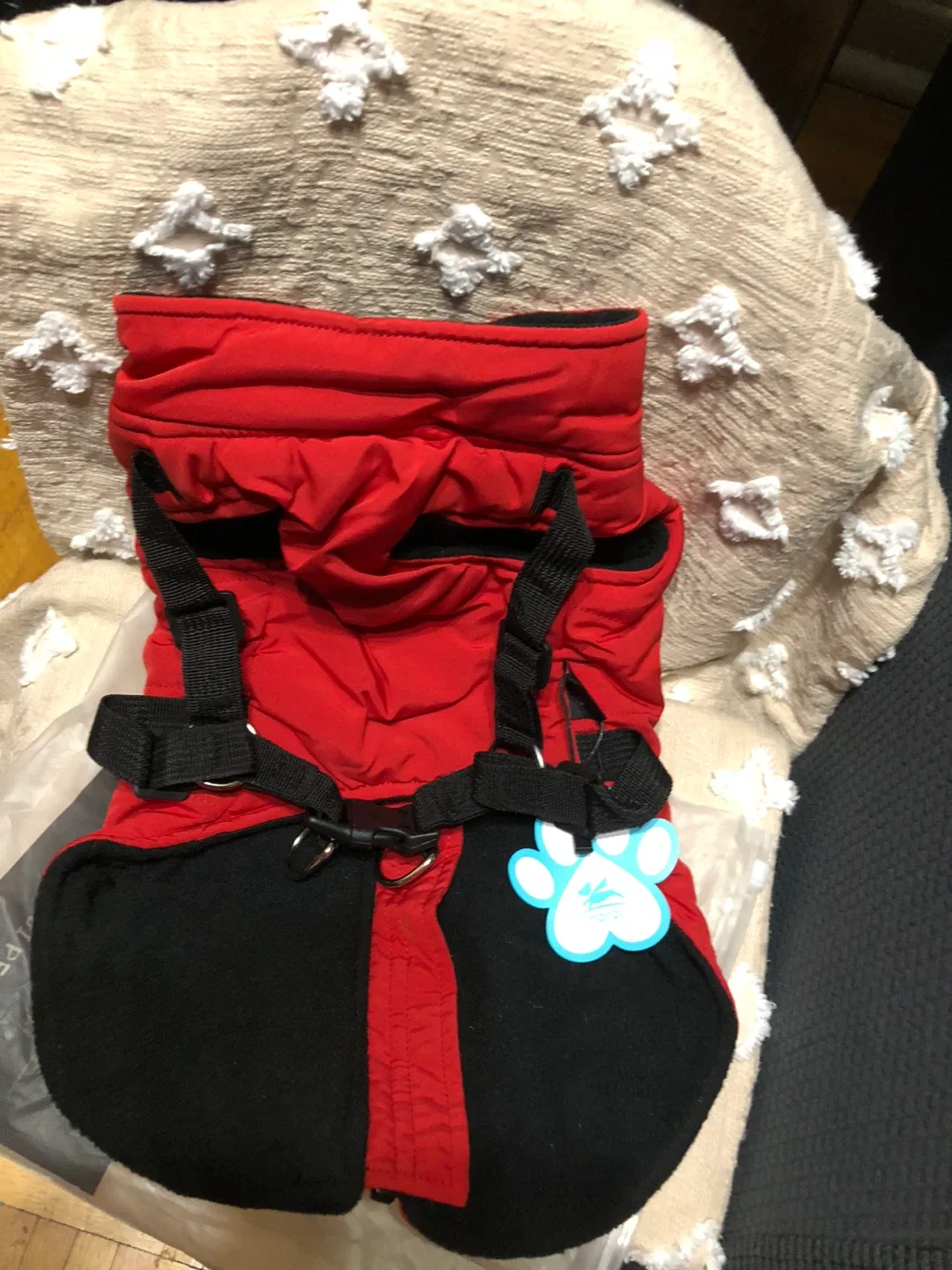 NORBI Pet Winter Coat - Red image indicator(3)