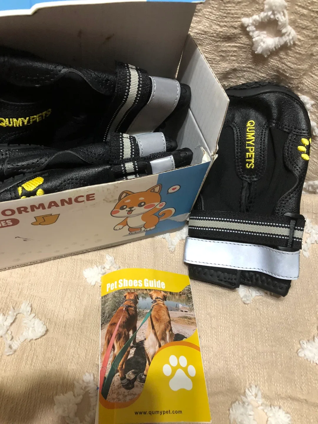 Qumy Pets Performance Dog Shoes size -8 image indicator(4)