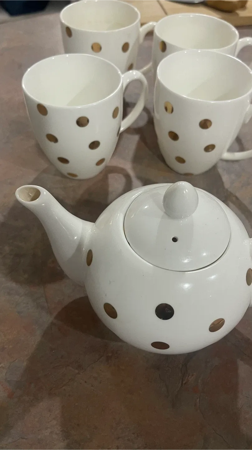 Goldie by Robert Gordon Tea Set  #Cleanout image indicator(2)