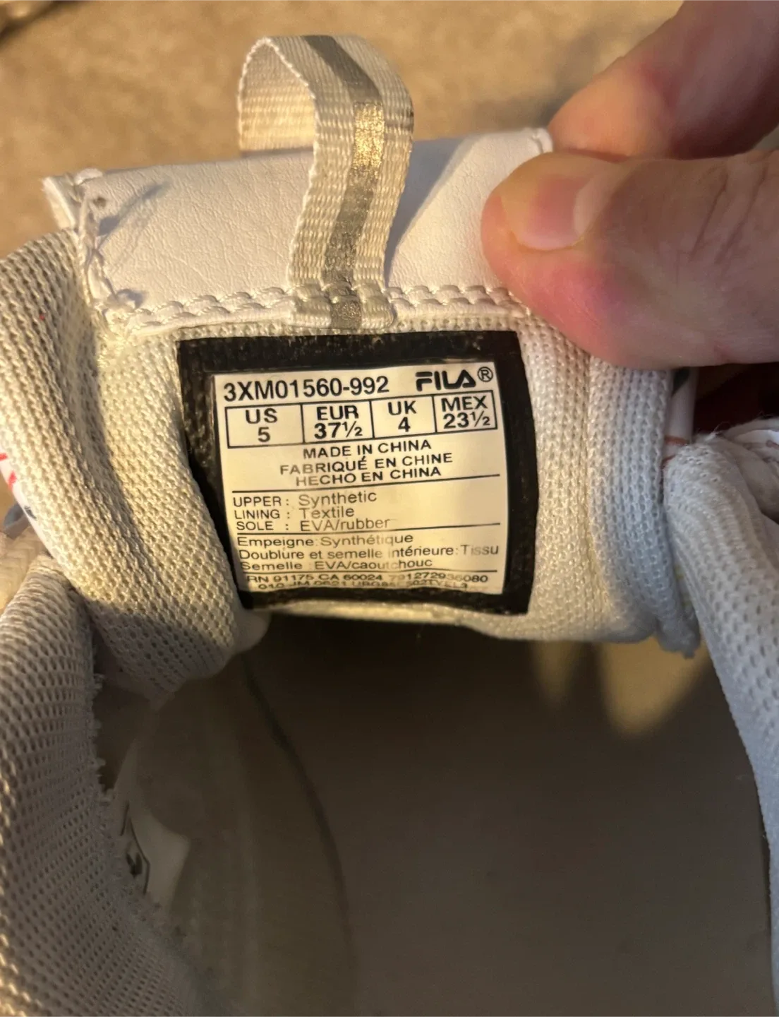 Fila Disruptor Graffiti Sneakers - US 5 image indicator(5)