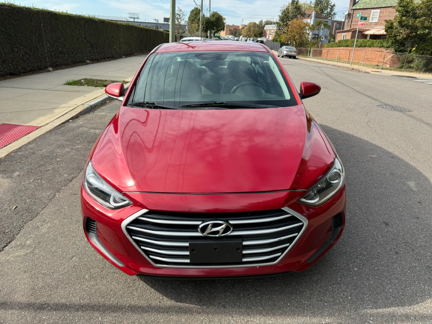 2017 Red Hyundai Elantra SE Sedan