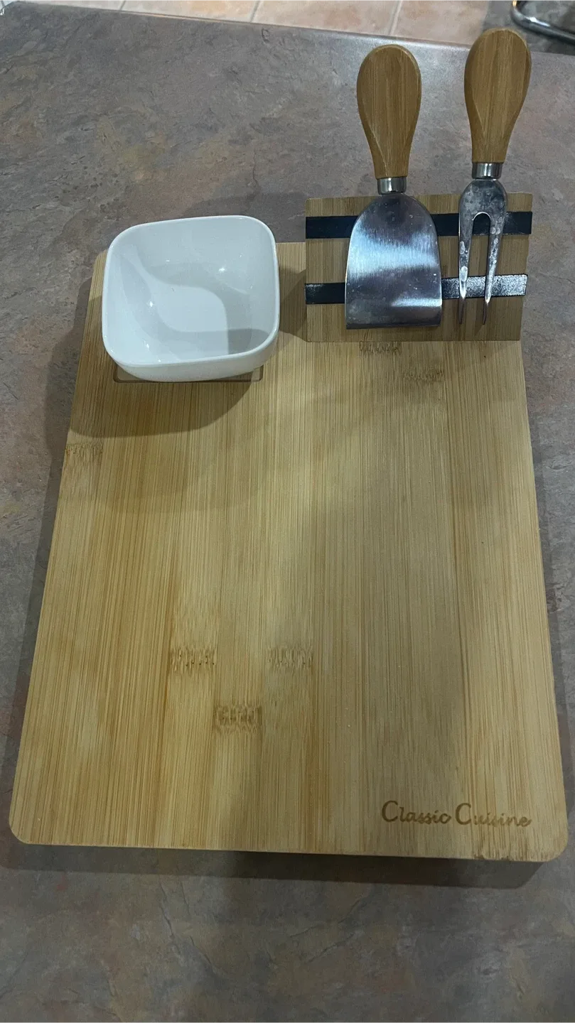 Classic Cuisine Cheese Board Set  #Cleanout