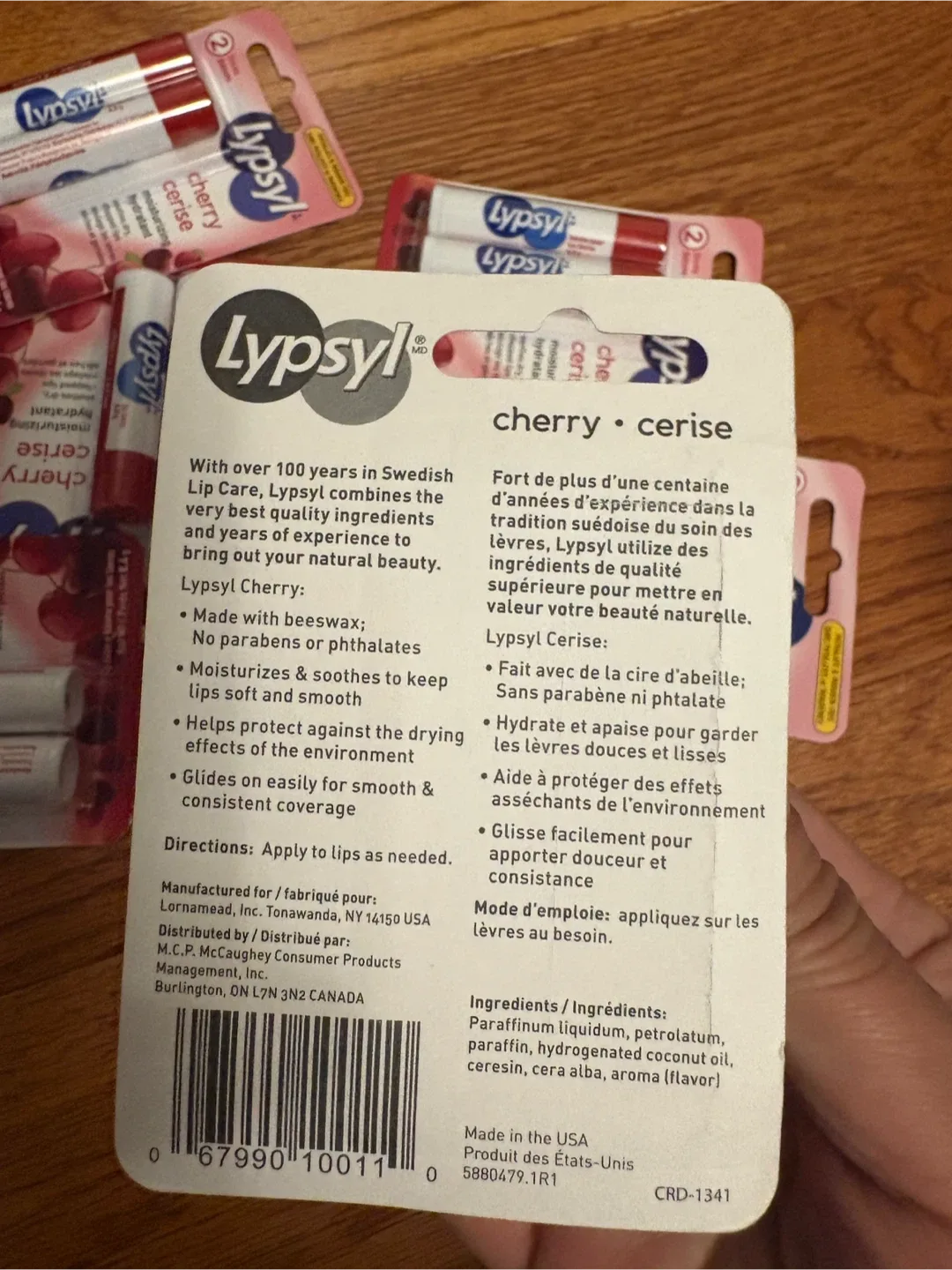 Lypsyl Cherry Lip Balm (2-Pack) image indicator(2)