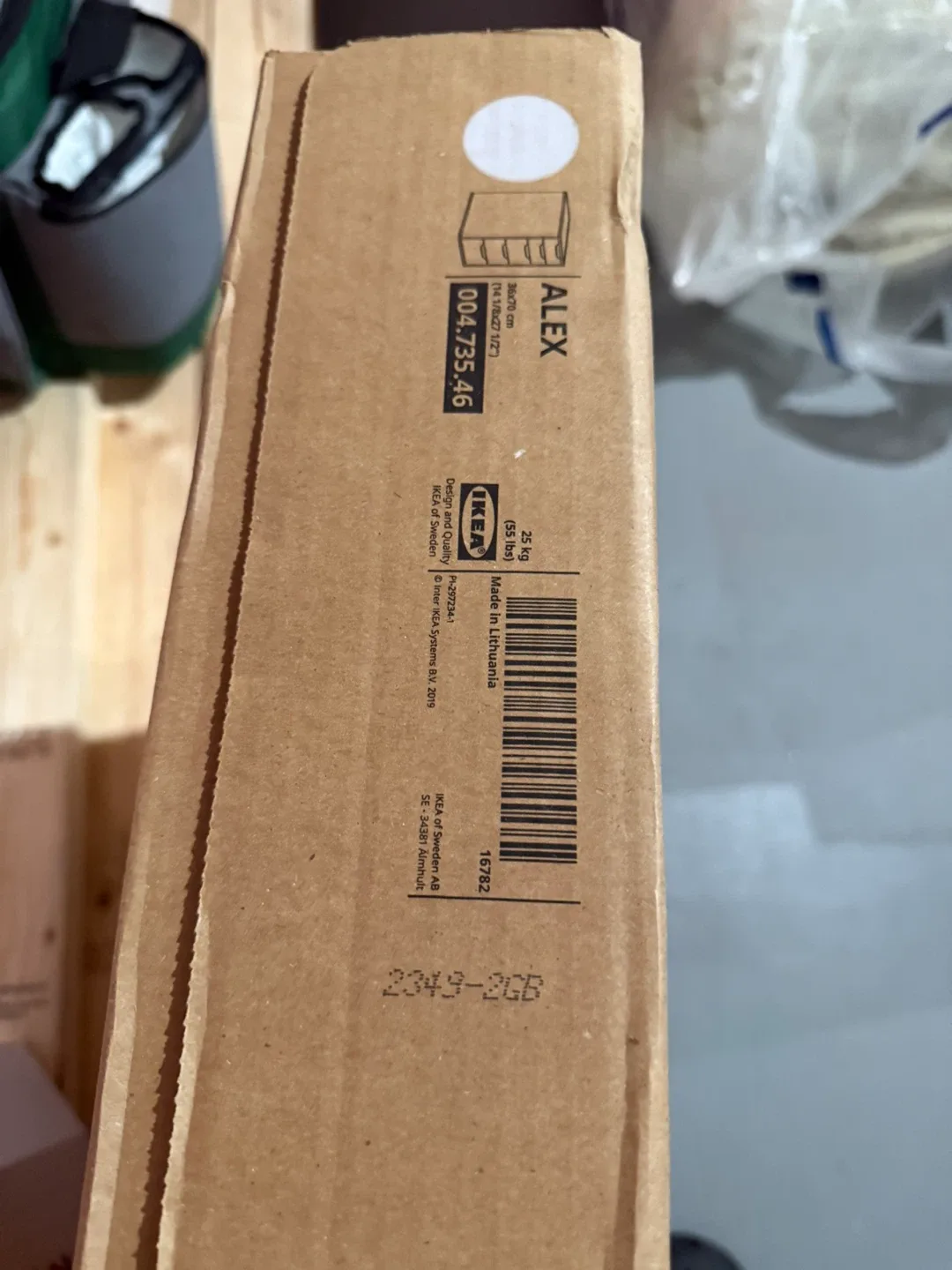 IKEA Alex Drawer Unit - White