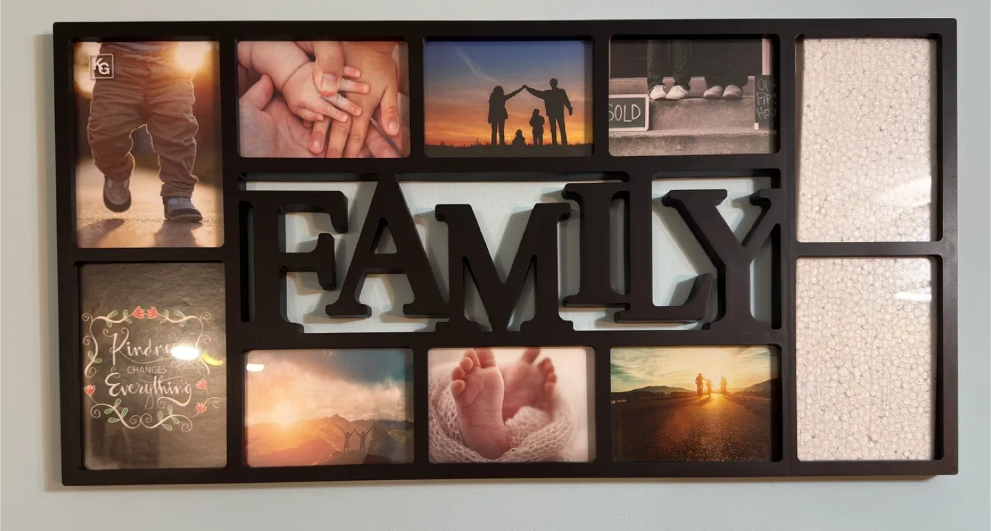 KG Family Photo Collage Frame