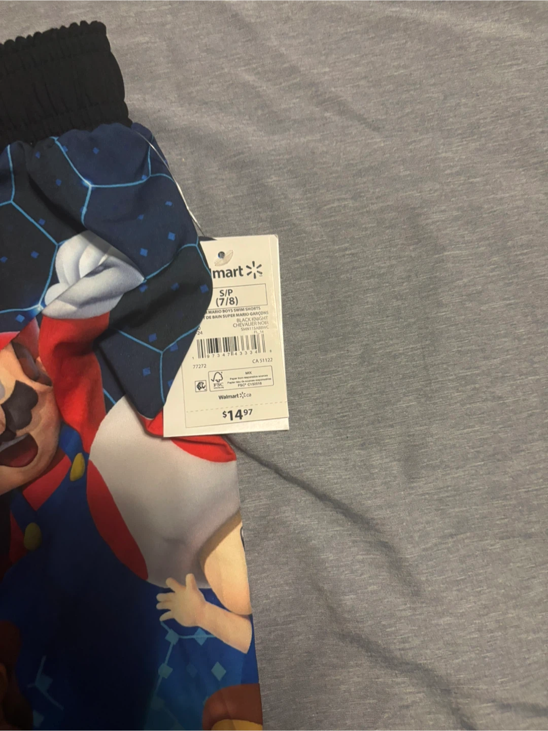 Mario Boys Swim Shorts Size S (7/8) - photo 2