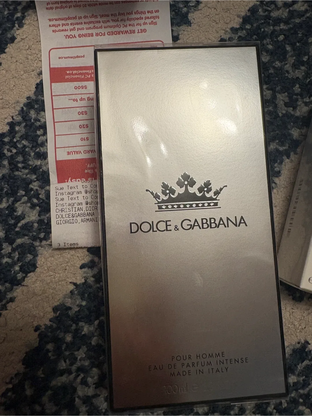 Dolce & Gabbana Pour Homme Eau de Parfum Intense 100ml