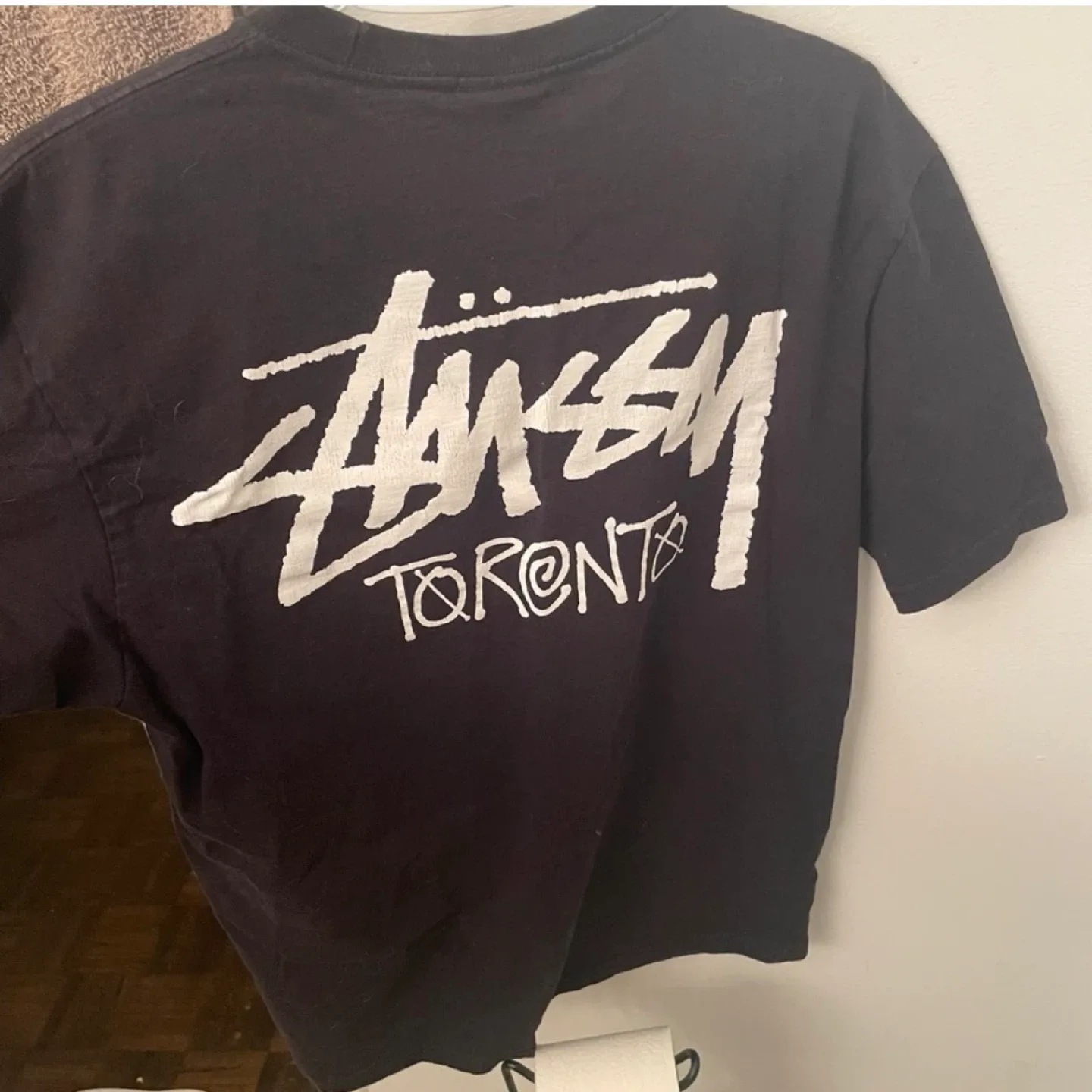 Stussy Graphic T-Shirts - White & Black image indicator(2)