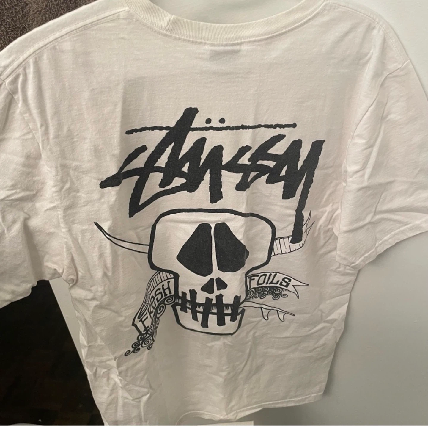 Stussy Graphic T-Shirts - White & Black - photo 4