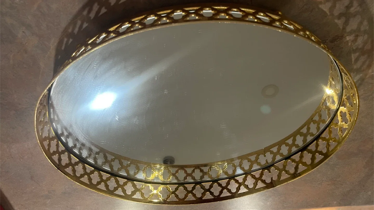Gold Decorative Tray  #Cleanout