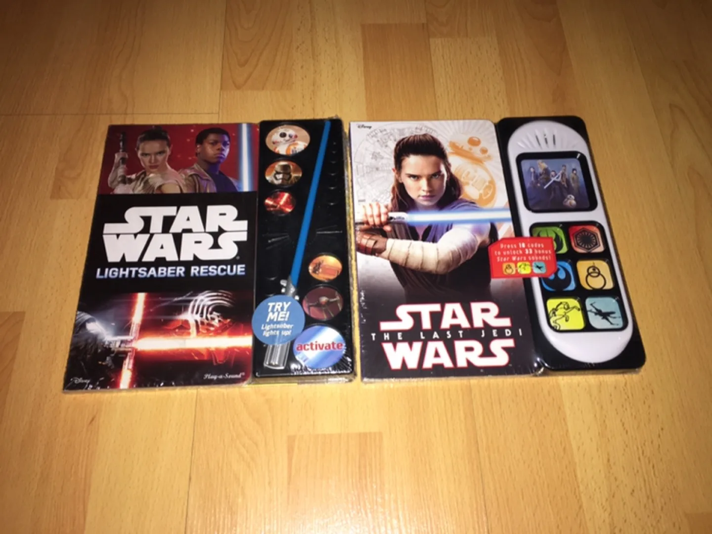 (Both for $10) Sealed Star Wars Sound Books