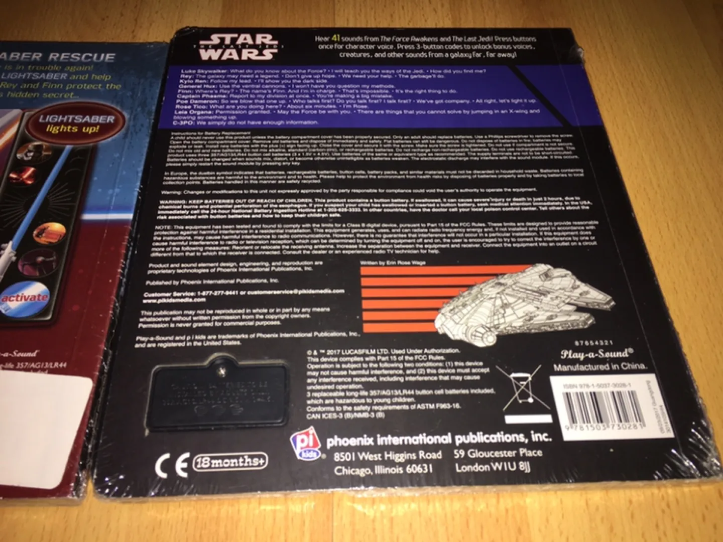 (Both for $10) Sealed Star Wars Sound Books image indicator(5)