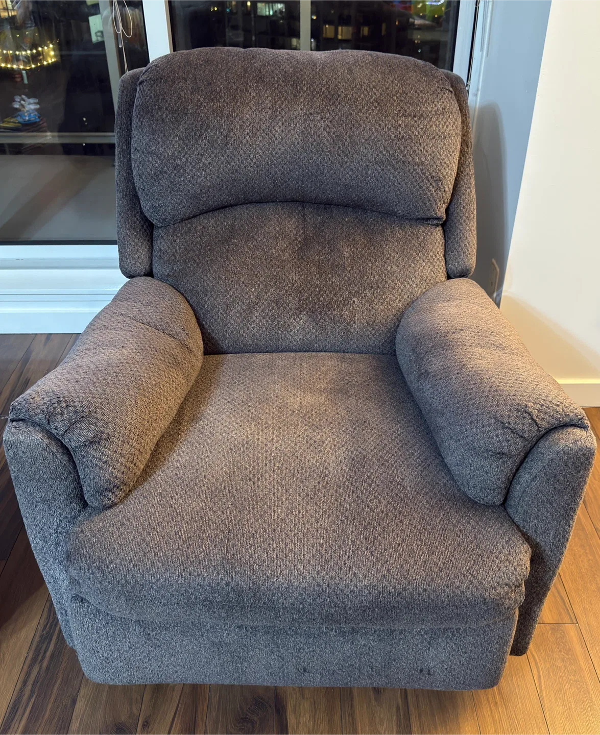 Grey Recliner Chair - Cozy & Comfy