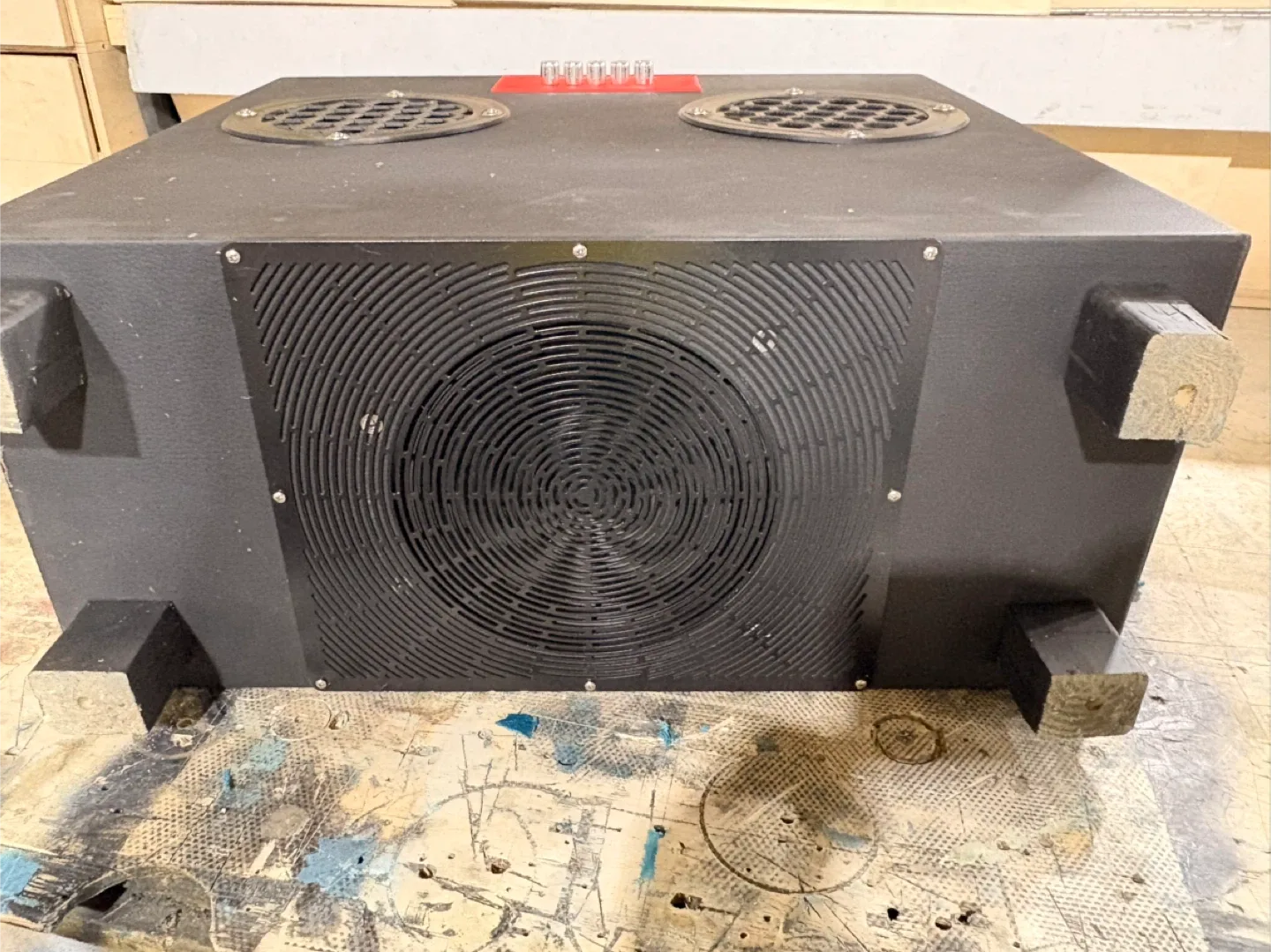 Custom Sound System with Dewalt battery powered image indicator(6)