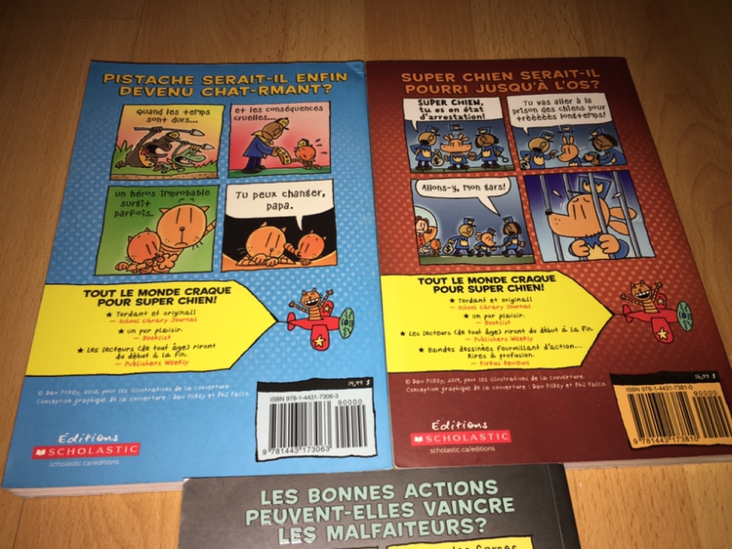 ($7 each) French Dog Man Paperback Books - photo 3