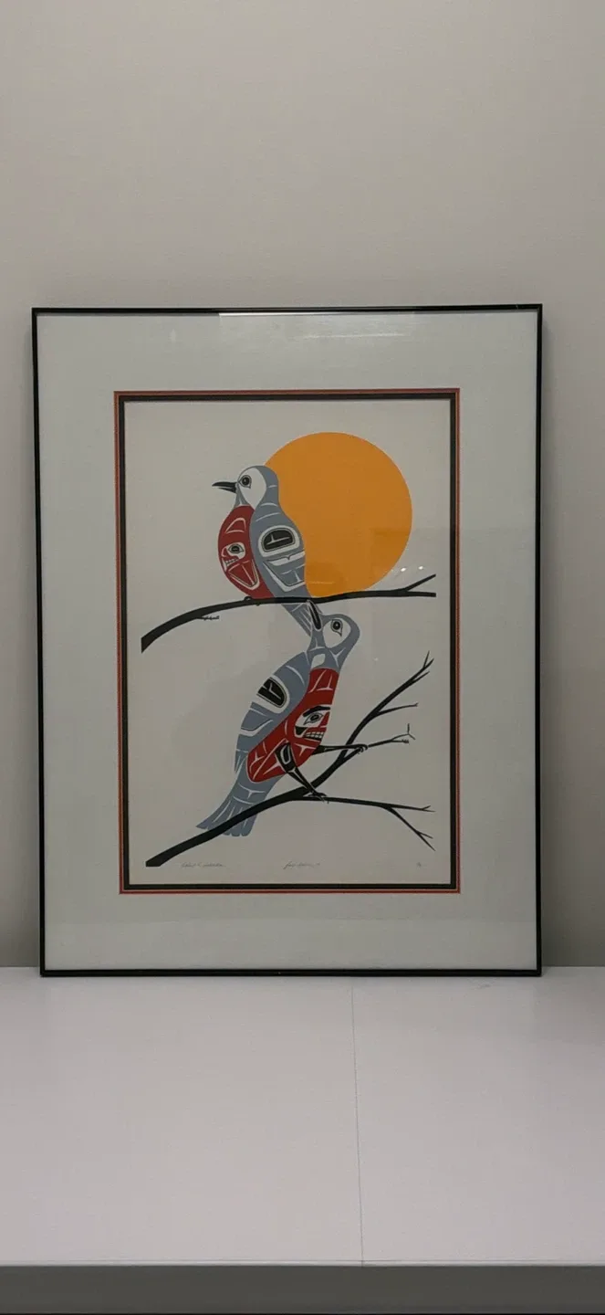 Westcoast Aboriginal art piece by