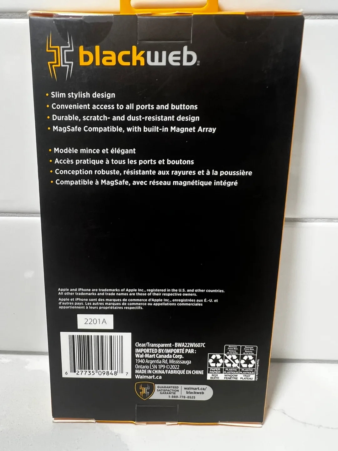 New Blackweb iPhone 13 Pro Hard-Shell MagSafe Case image indicator(3)