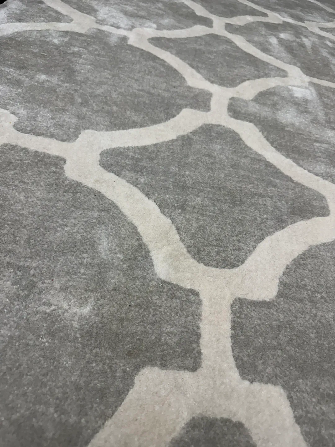Grey Patterned Area Rug image indicator(2)
