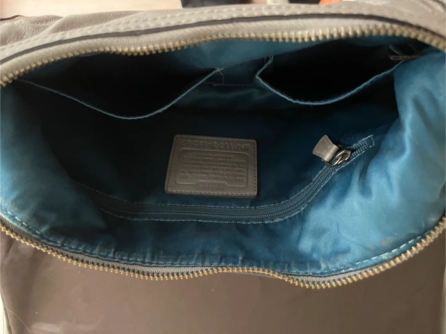 Coach Genuine Leather Hobo Bag image indicator(4)