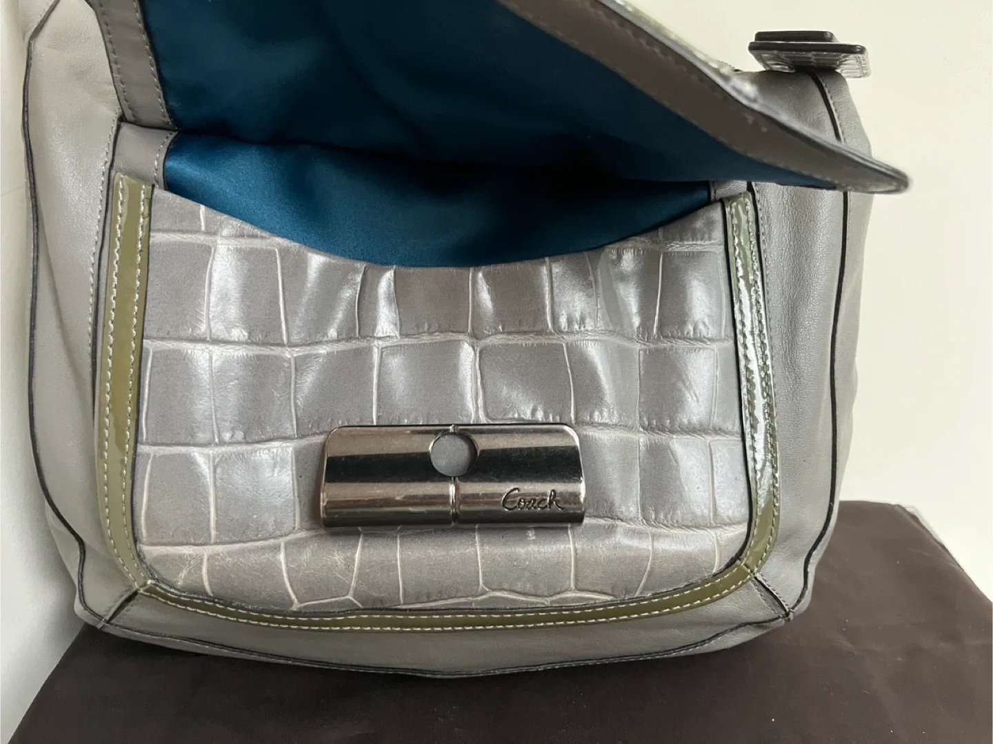 Coach Genuine Leather Hobo Bag image indicator(3)