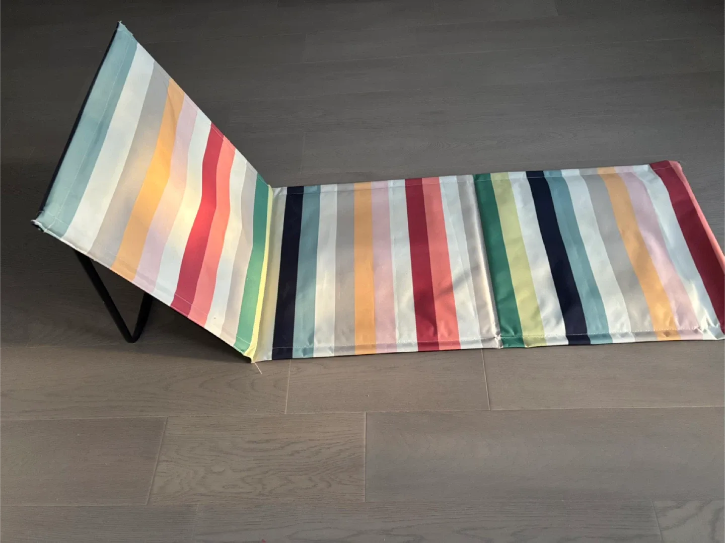 Striped Beach Lounger - Perfect for Summer!