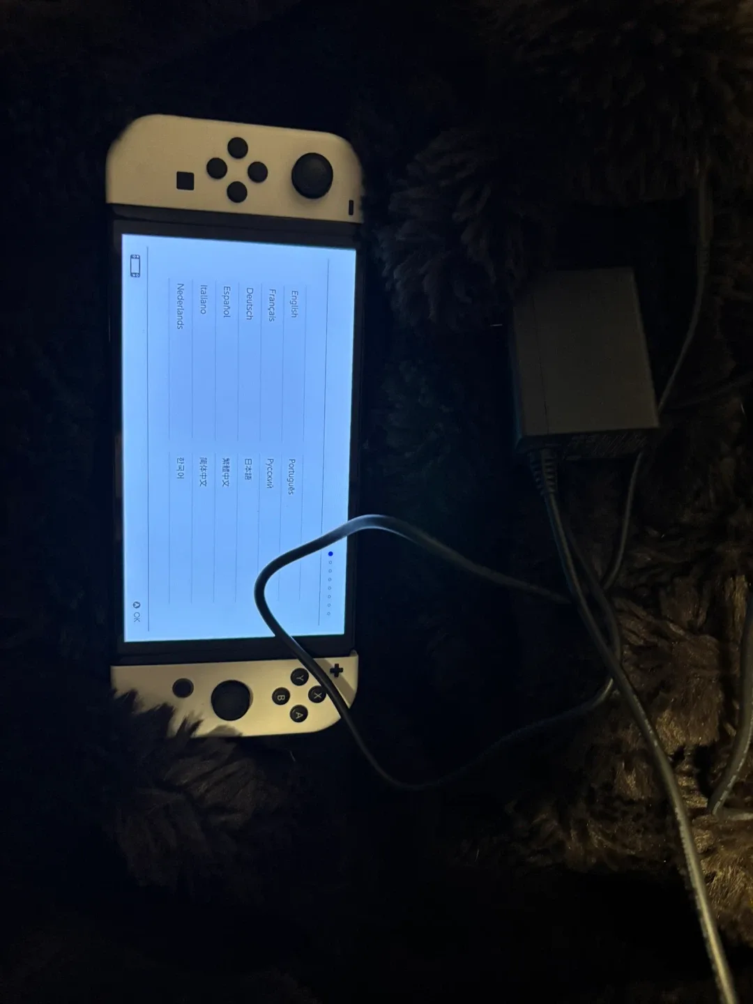 Nintendo OLED switch - white image indicator(4)