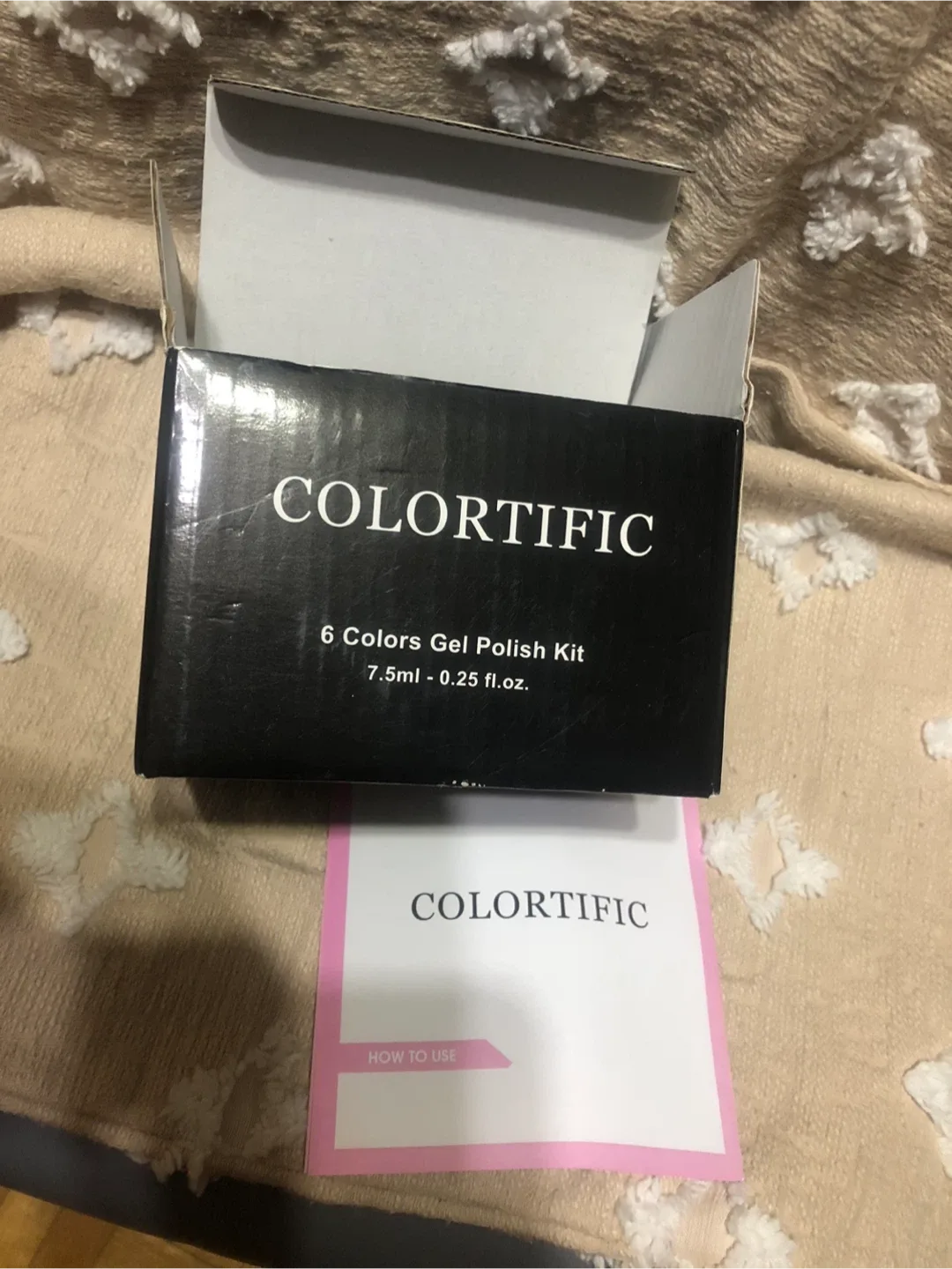 COLORTIFIC 6 Colors Gel Polish Kit - New