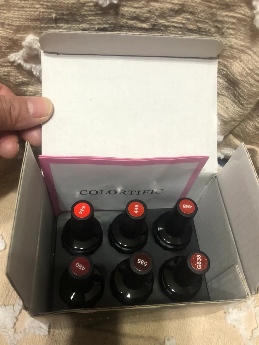 COLORTIFIC 6 Colors Gel Polish Kit - New image indicator(3)