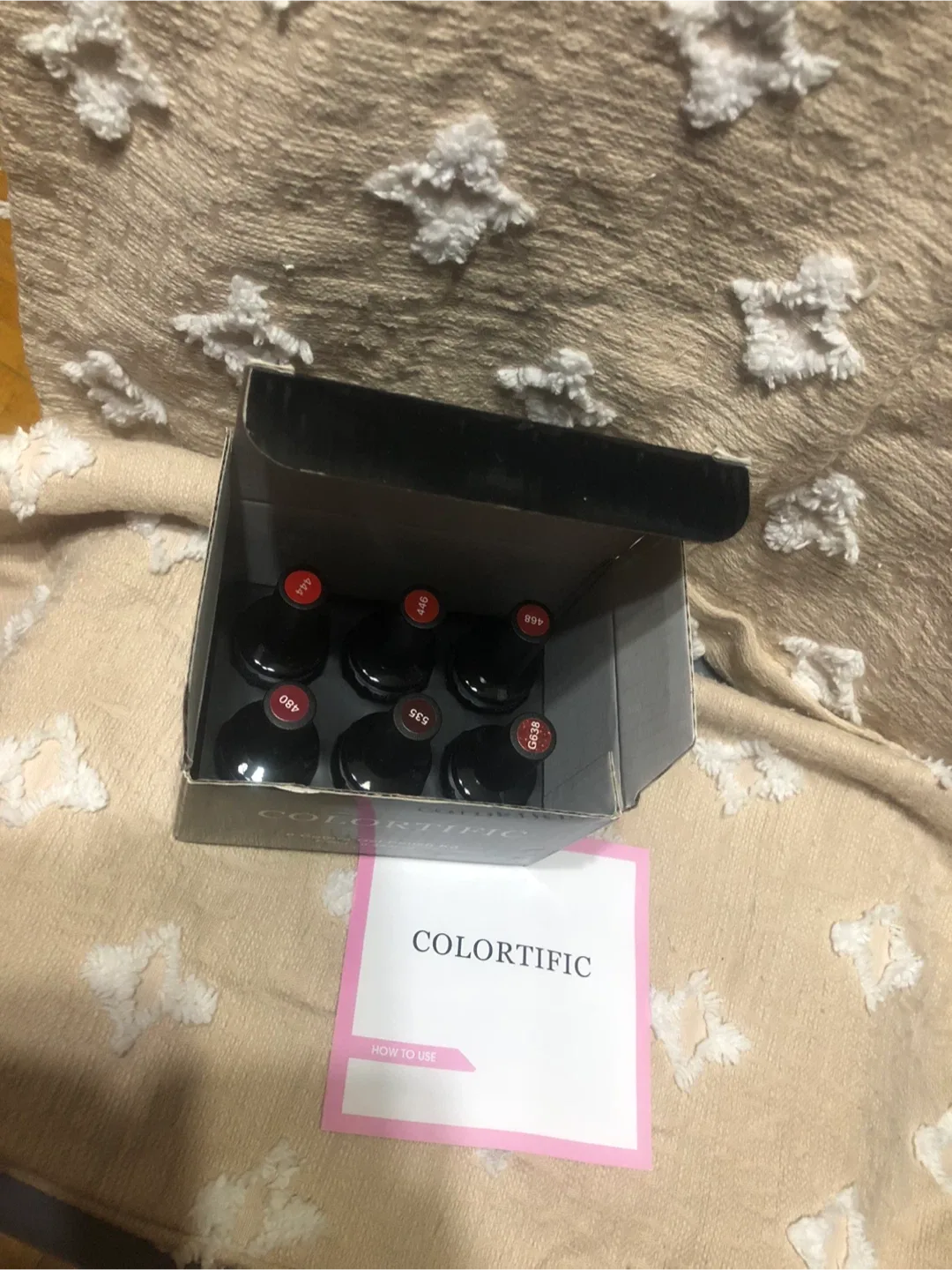 COLORTIFIC 6 Colors Gel Polish Kit - New image indicator(4)