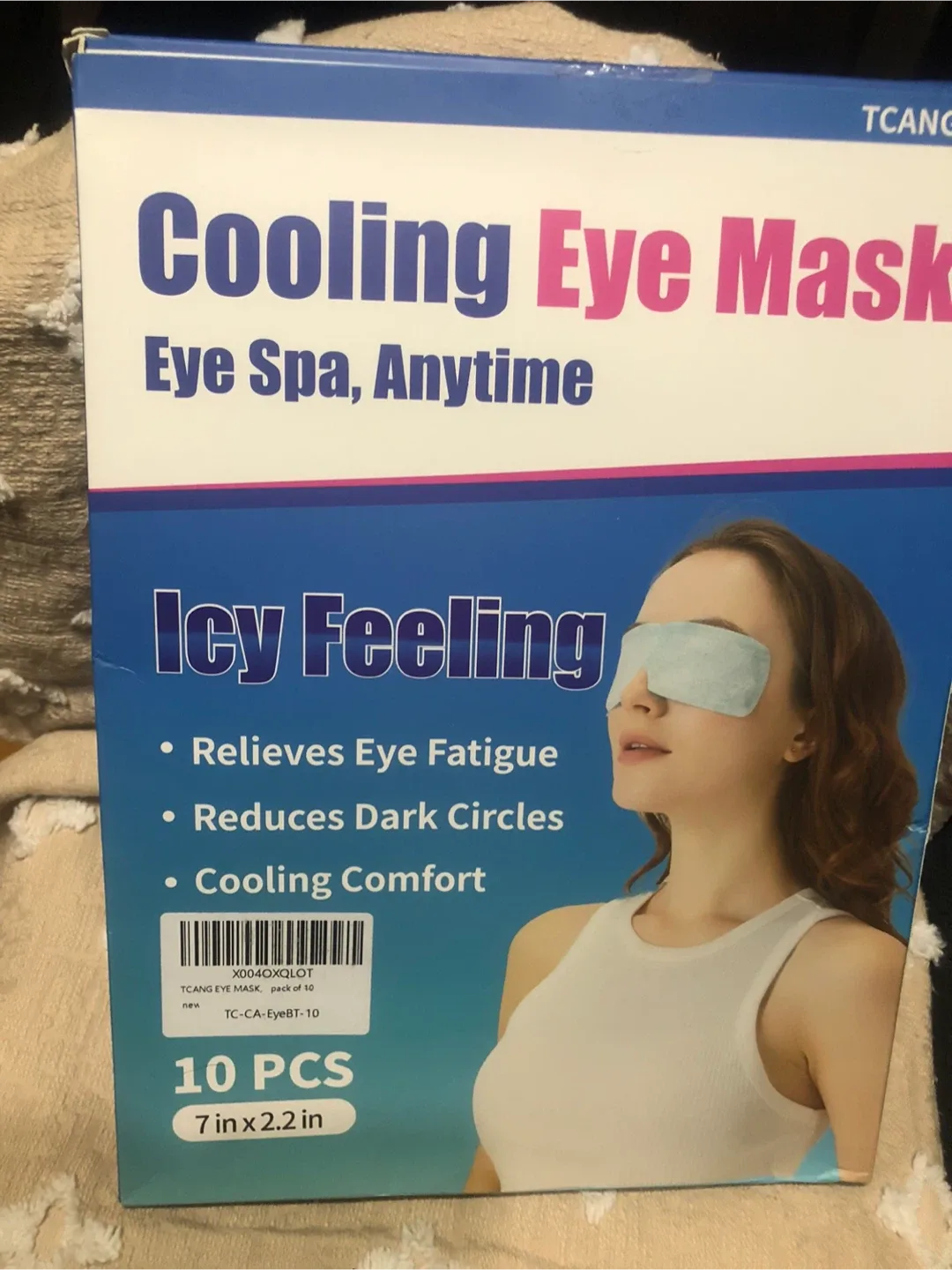 TCANG Cooling Eye Mask - New in Box image indicator(2)