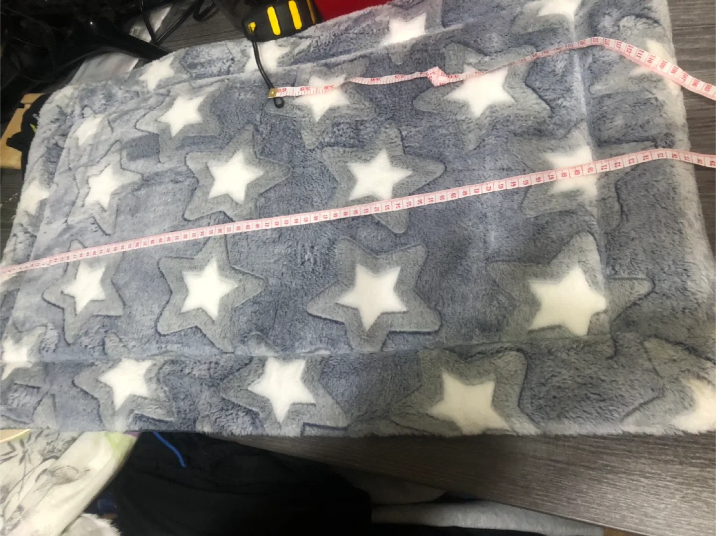 Grey Star Pattern Pet Bed image indicator(3)