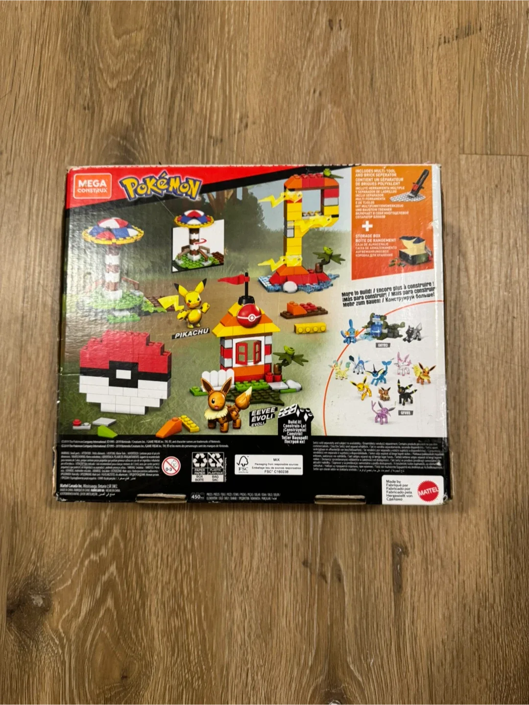 Pokémon Mega Contrux Building Box 450 Pieces image indicator(2)