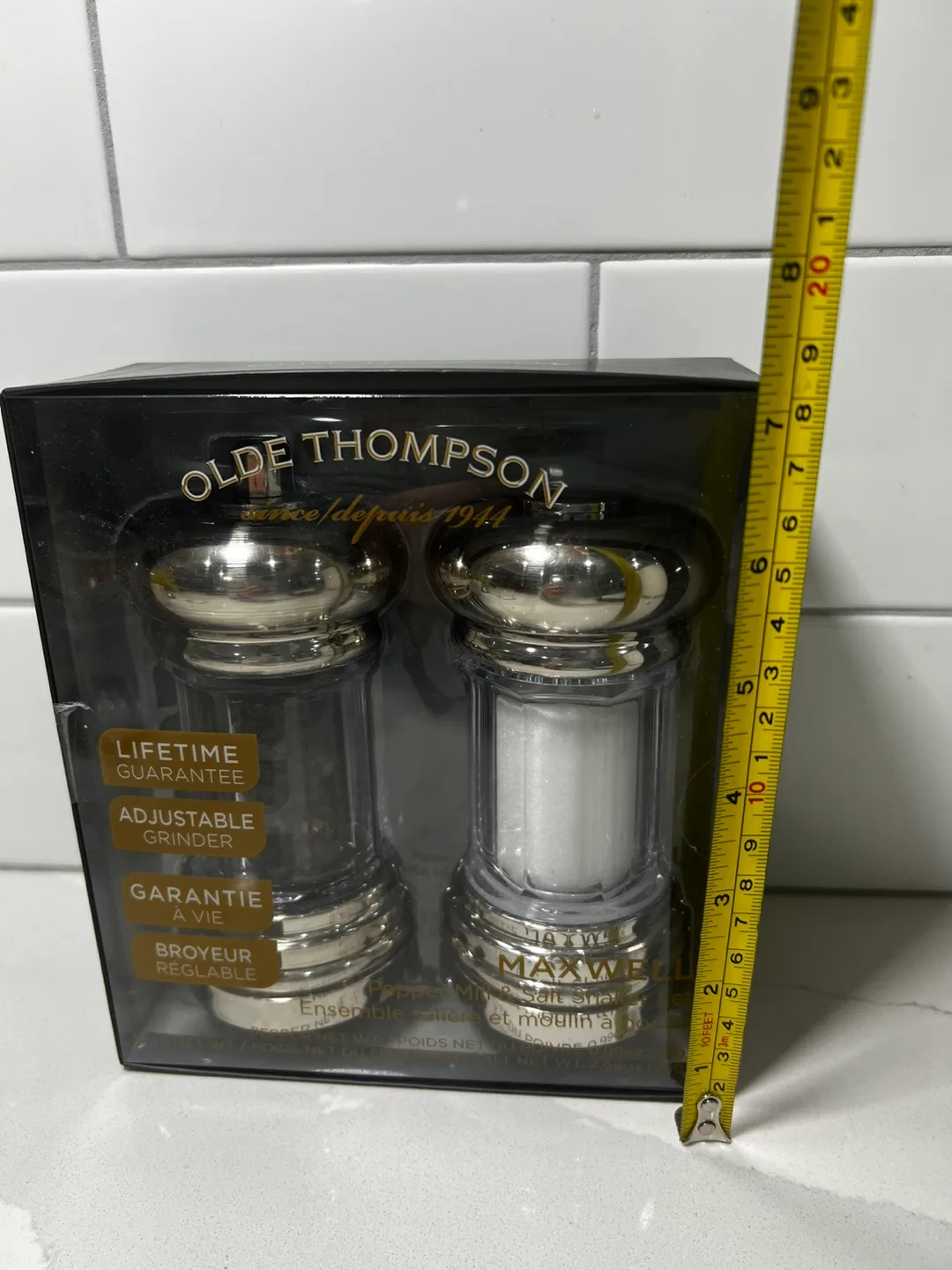 New Olde Thompson  Salt & Pepper Grinder Set image indicator(3)