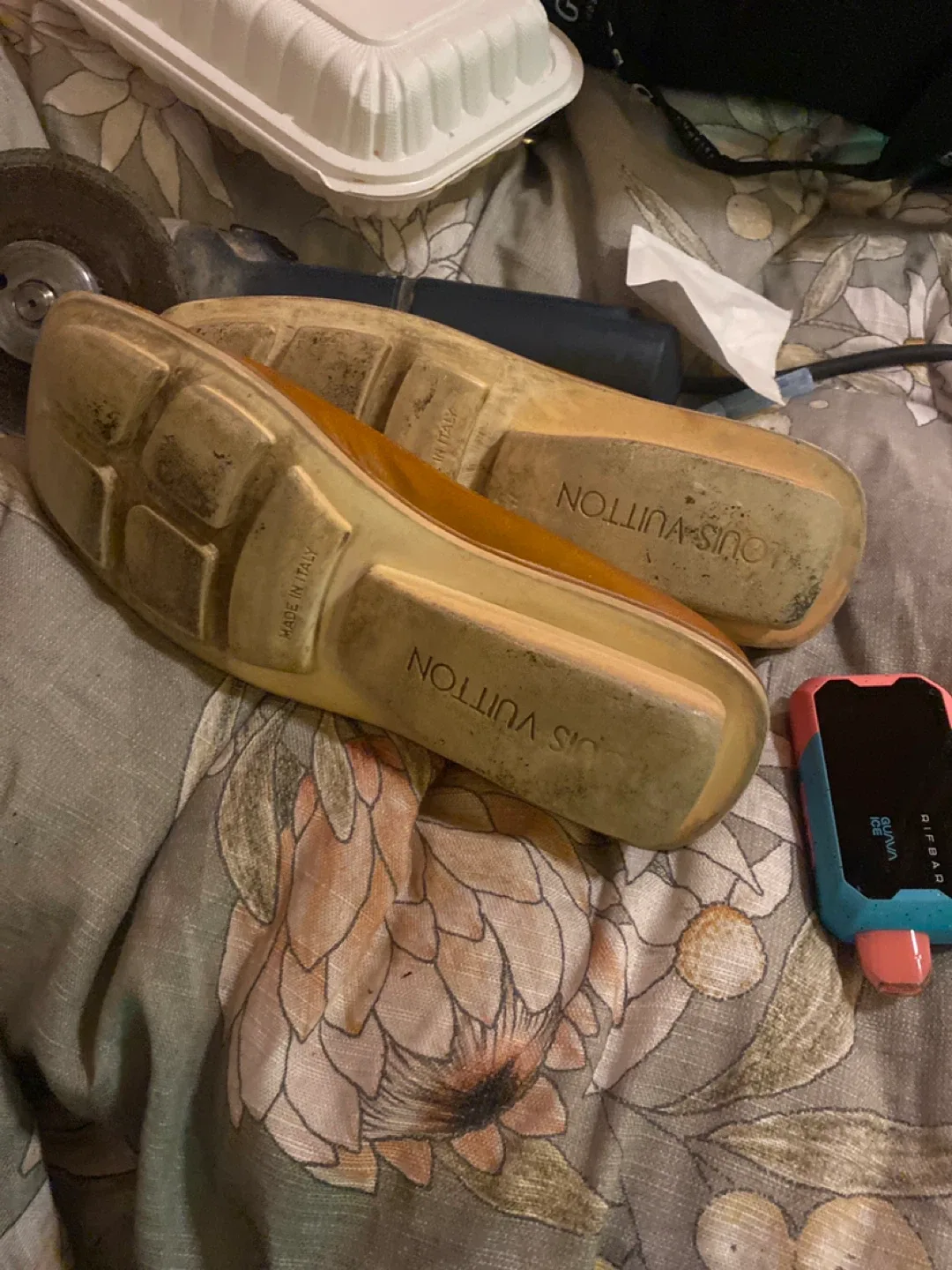 Louis Vuitton 1929 Brown Leather Flats image indicator(3)