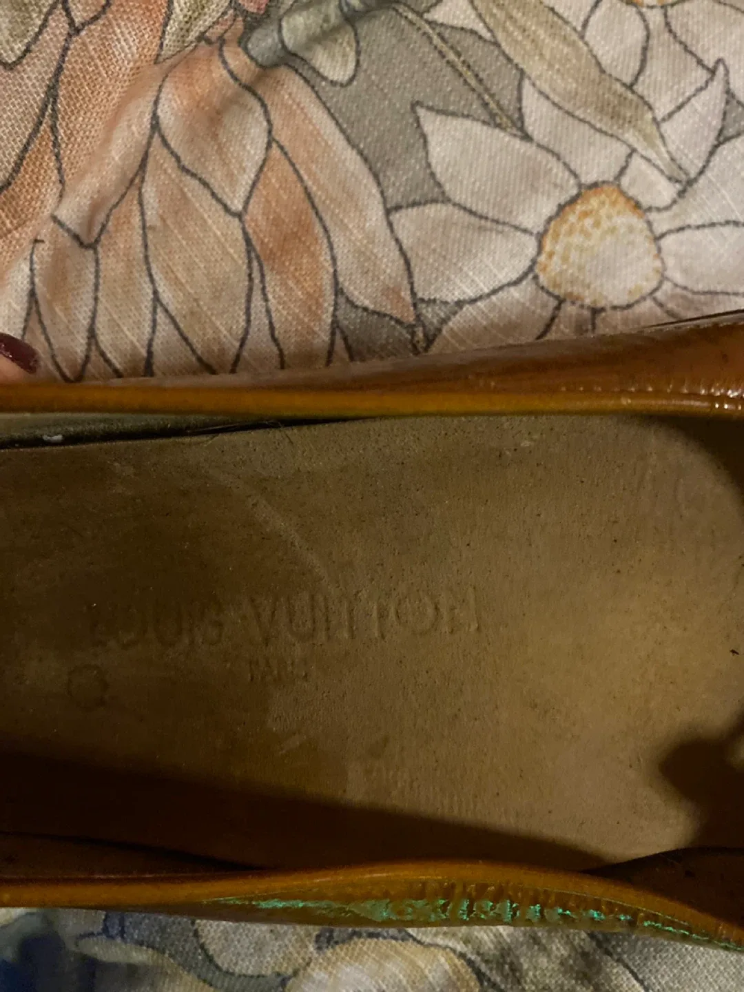 Louis Vuitton 1929 Brown Leather Flats image indicator(5)