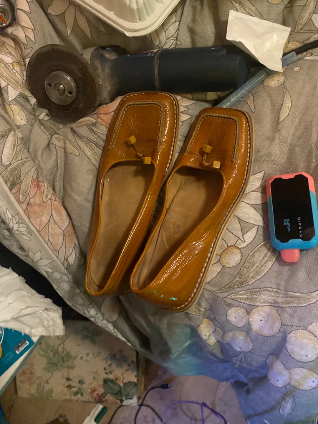 Louis Vuitton 1929 Brown Leather Flats image indicator(2)