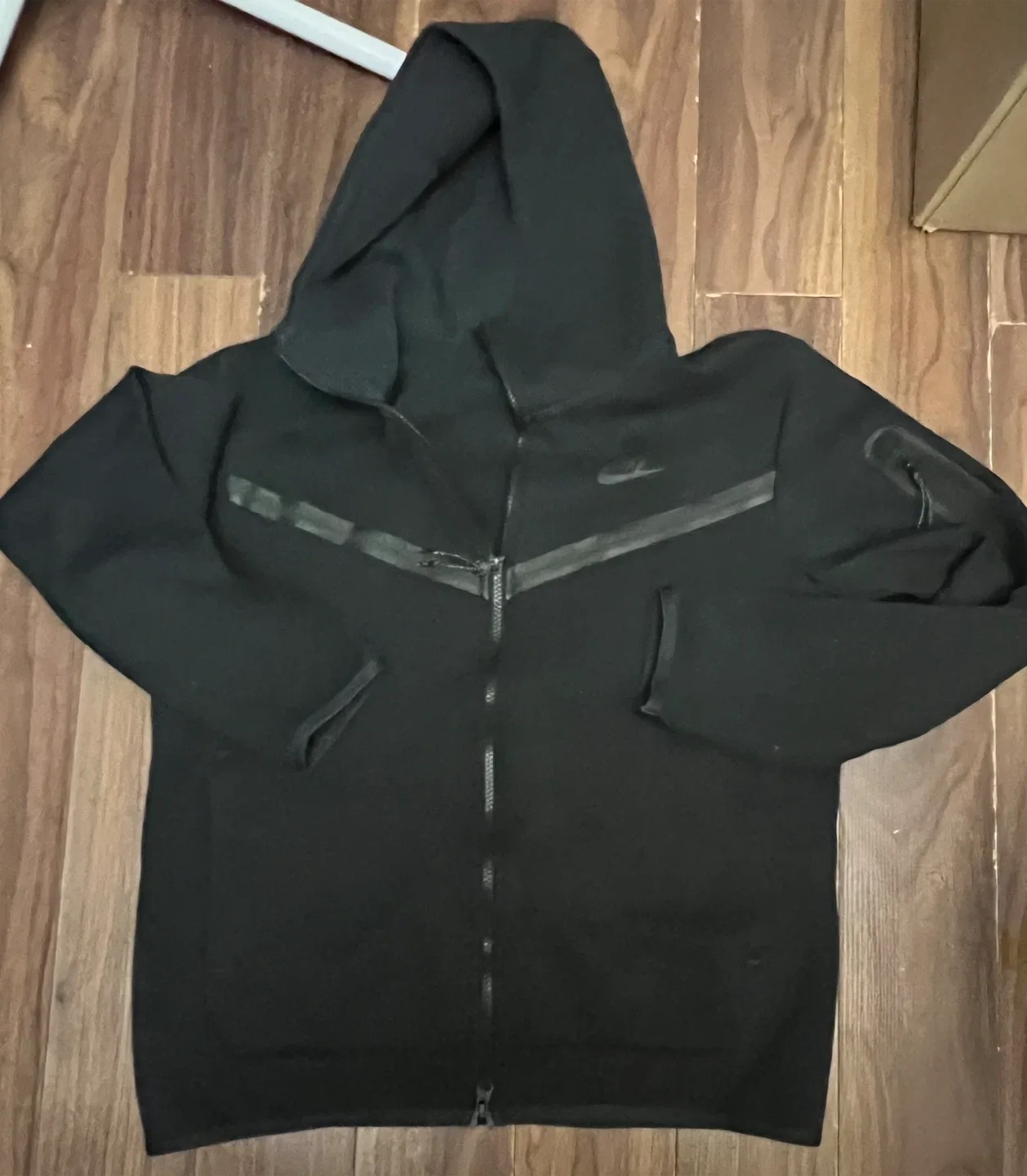 Authentic men’s Nike Tech Fleece Hoodie - Midnight Navy , Size M