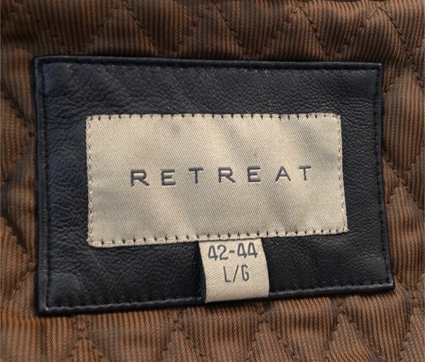 Men’s Black Leather Jacket - like new - #Cleanout image indicator(3)