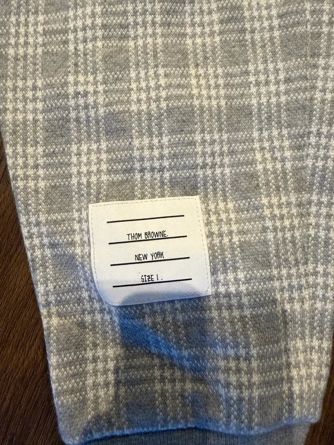 Thom Browne Plaid Sweatpants - mens Size 1 (waist 32) image indicator(2)