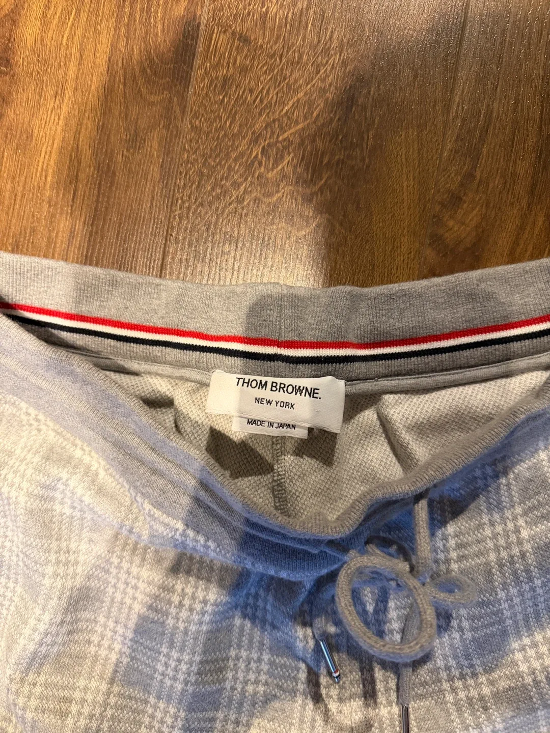 Thom Browne Plaid Sweatpants - mens Size 1 (waist 32) image indicator(3)